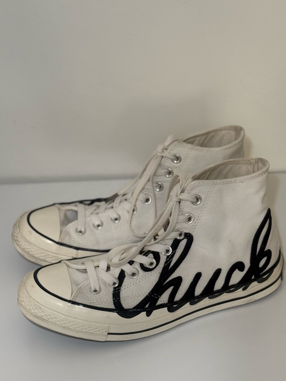 CONVERSE Chuck 70  White UNISEX SNEAKER Size Men 8.5 / Woman 10.5